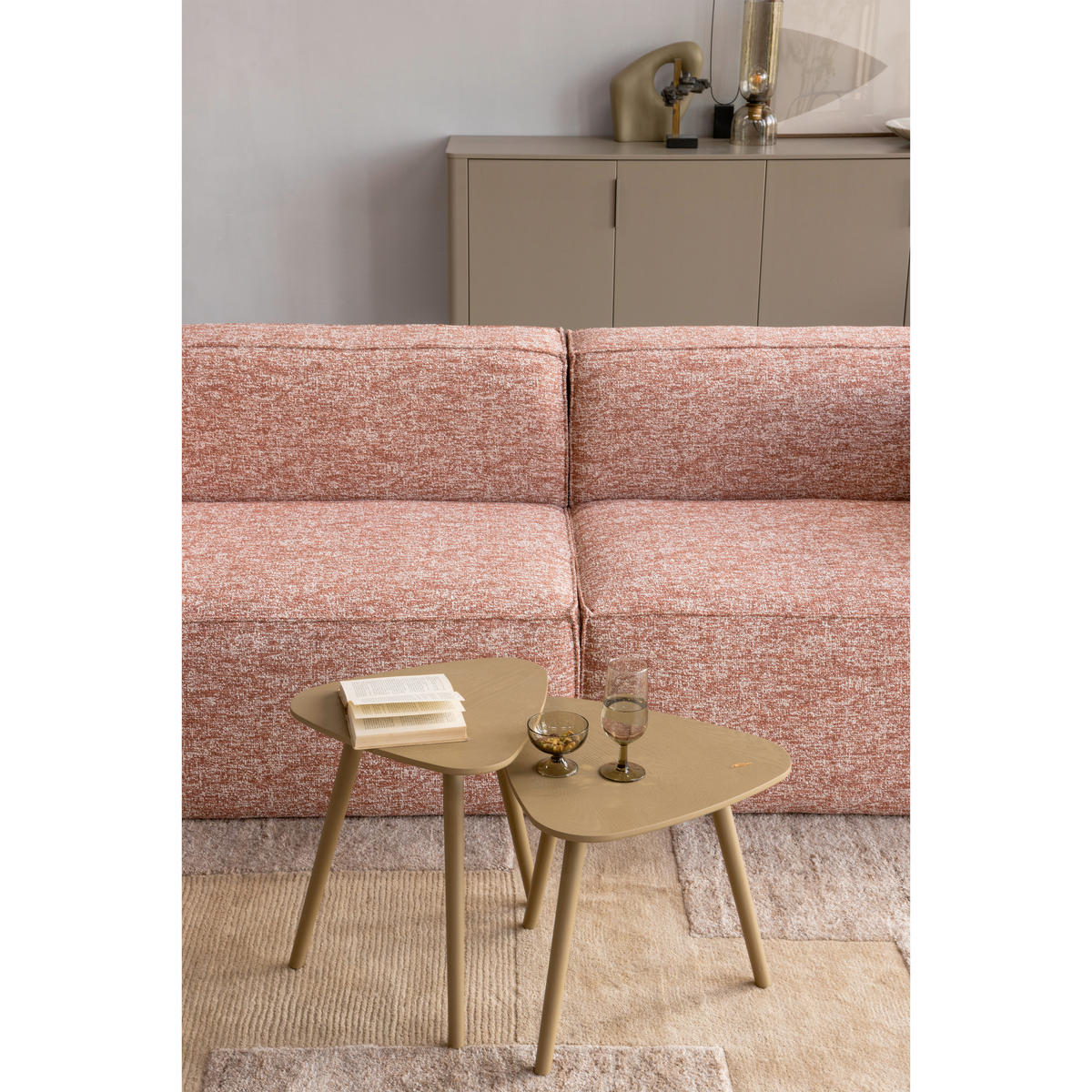 TEPPICH 170/240 cm Noven Sandfarben  - Sandfarben, Basics, Textil (170/240cm)