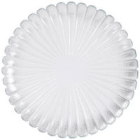 PODLOŽKA POD TALÍŘ, sklo, 33 cm - průhledné, Konvenční, sklo (33cm) - Ambia Home