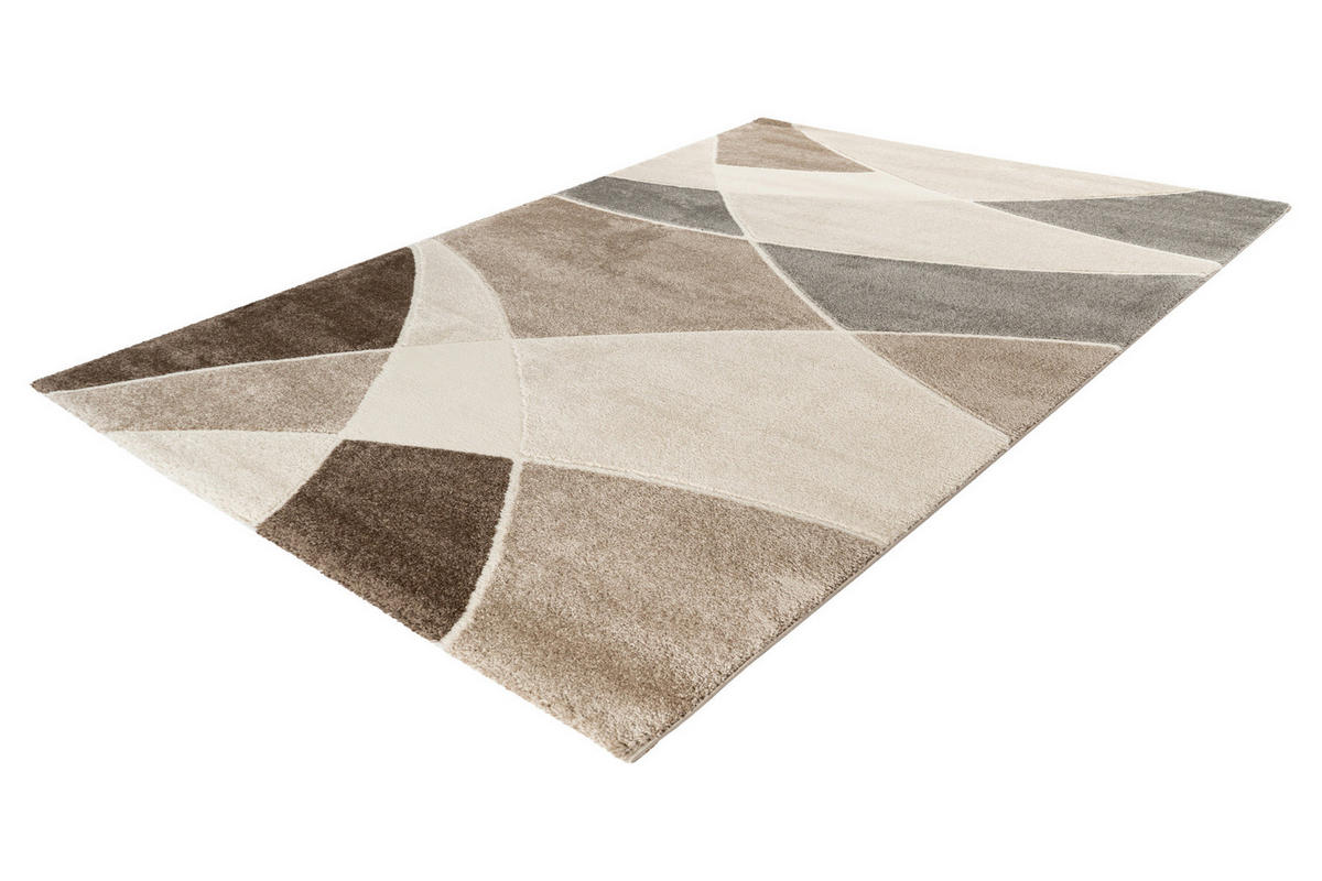FLACHWEBETEPPICH 120/170 cm My Frisco Taupe  - Taupe, Basics, Textil (120/170cm) - Obsession