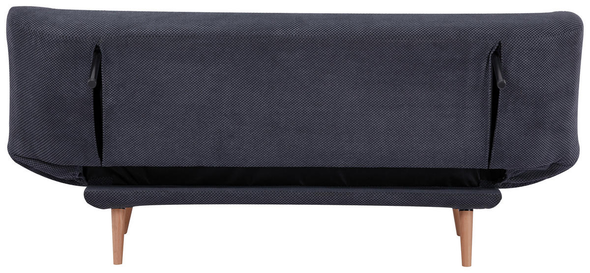 SCHLAFSOFA in Cord Dunkelgrau  - Dunkelgrau/Naturfarben, Design, Holz/Textil (188/88/86cm) - MID.YOU