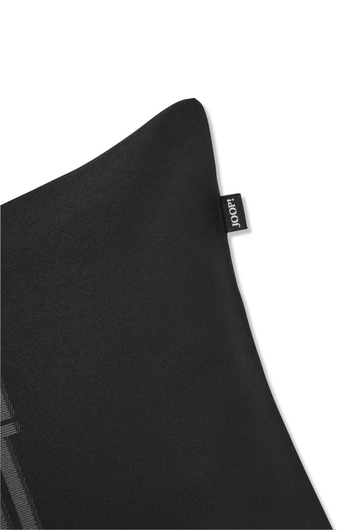 KISSENHÜLLE J!Fine Bars 40/40 cm  - Schwarz, Design, Textil (40/40cm) - Joop!