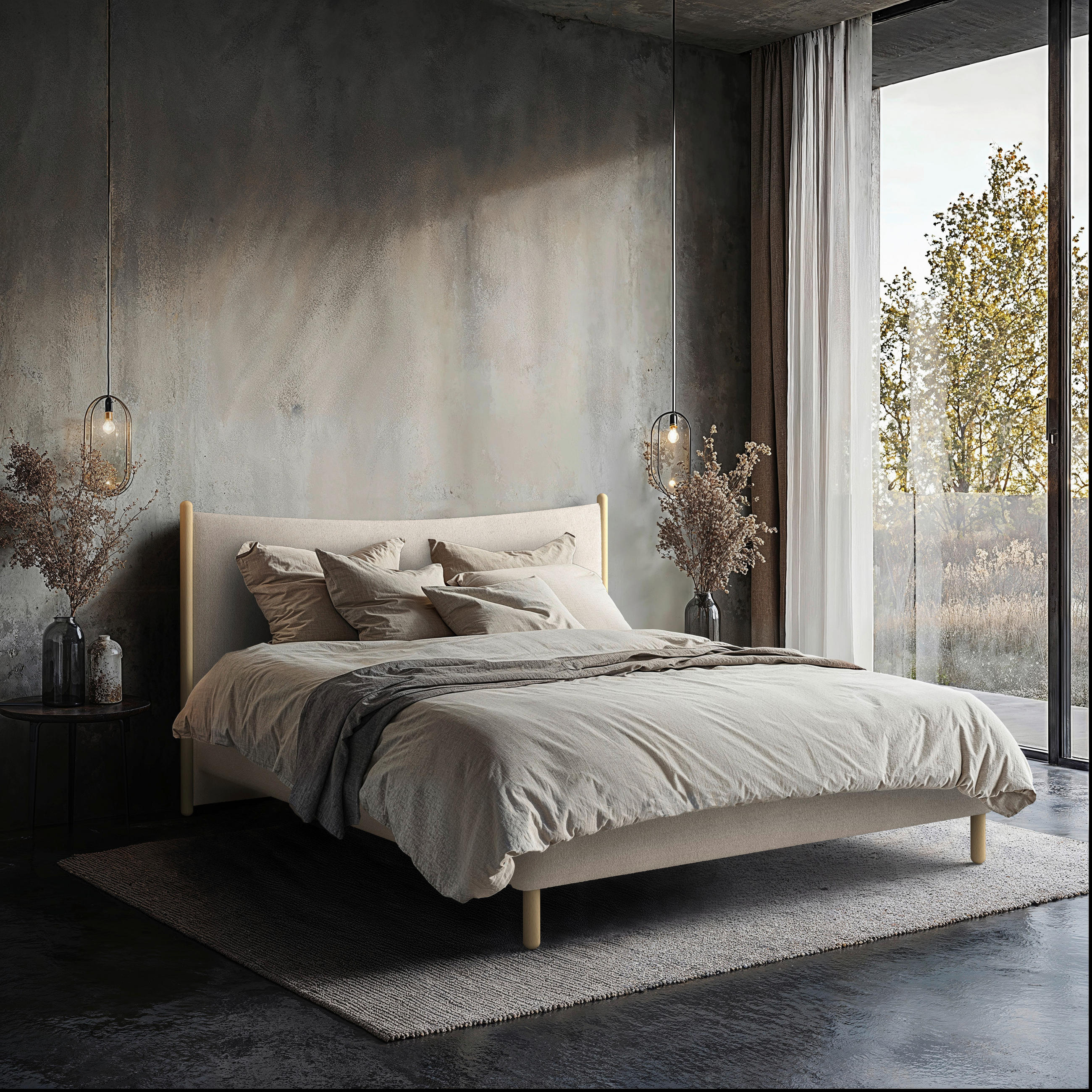 Livetastic Polsterbett Beige 140x200 cm