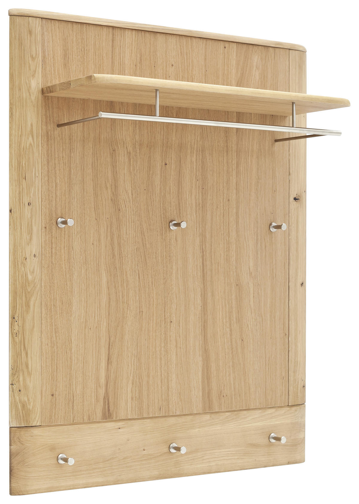 GARDEROBE 5-teilig  in 240/197/38 cm  - Eichefarben, Natur, Holz/Holzwerkstoff (240/197/38cm)