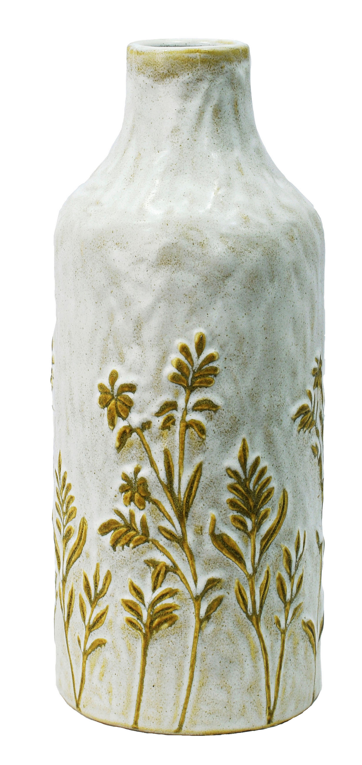 VÁZA, keramika, 41 cm - vícebarevná, Natur, keramika (17/41cm) - Ambia Home