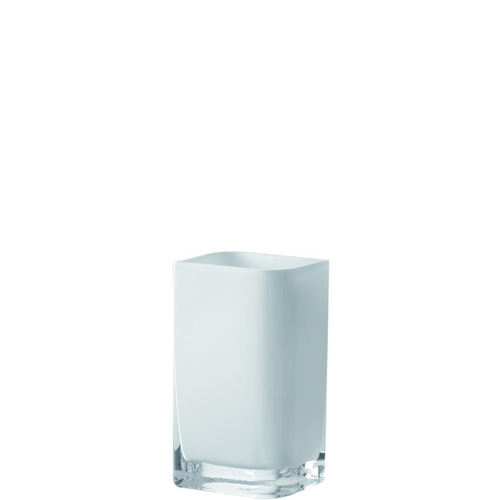 VAZĂ  - alb, Basics, sticlă (20cm) - Leonardo