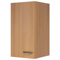KÜCHENOBERSCHRANK 30/54/32 cm  in Buchefarben  - Edelstahlfarben/Buchefarben, MODERN, Holzwerkstoff/Kunststoff (30/54/32cm) - FlexWell
