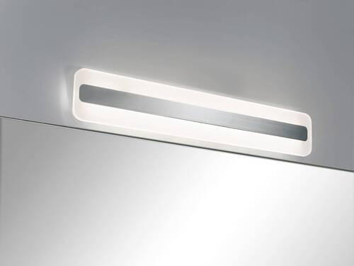 LED-DECKENLEUCHTE 60/10 cm   - Chromfarben/Weiß, Basics, Metall (60/10cm) - Paulmann