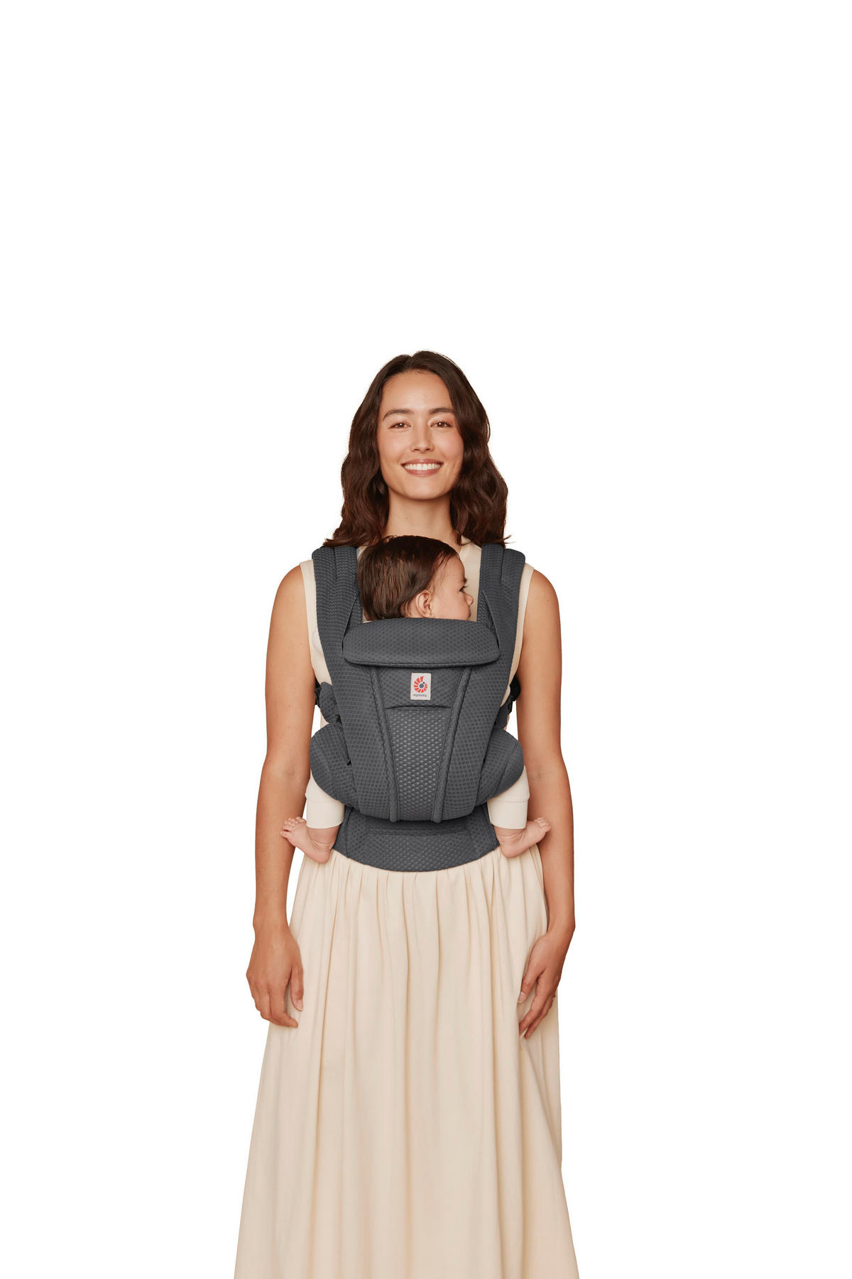 ERGONOMSKA NOSILJKA  Omni Deluxe Mesh  - tamno siva, Basics, tekstil (26.5/27.5/14.8cm) - Ergo Baby