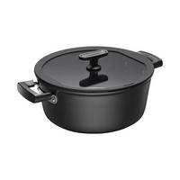 LONEC  HARD FACE  5 l  kovina  24 cm  - črna, Basics, kovina (24cm) - Fiskars