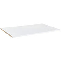 EINLEGEBODEN 87/1,6/49 cm   - Weiß Hochglanz/Weiß, Basics, Holzwerkstoff (87/1,6/49cm) - Jimmylee