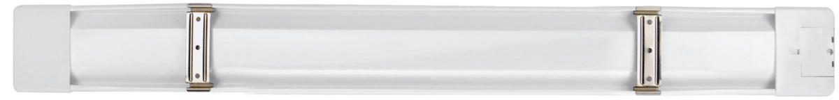 LICHTLEISTE FLAT 58,5/7,5/2,5 cm  - Weiß, Design, Kunststoff (58,5/7,5/2,5cm)