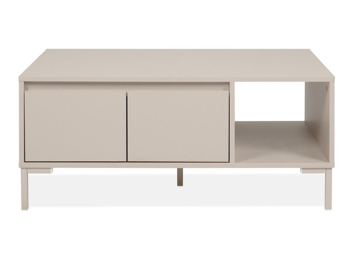 COUCHTISCH in Holzwerkstoff 100/60/43 cm  - Kaschmir, Design, Holzwerkstoff/Metall (100/60/43cm) - MID.YOU