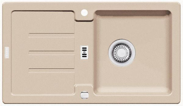 SUDOPER   78/43,5/16,5 cm         - svijetlo smeđa/krem, Design, kamen (78/43,5/16,5cm) - Franke