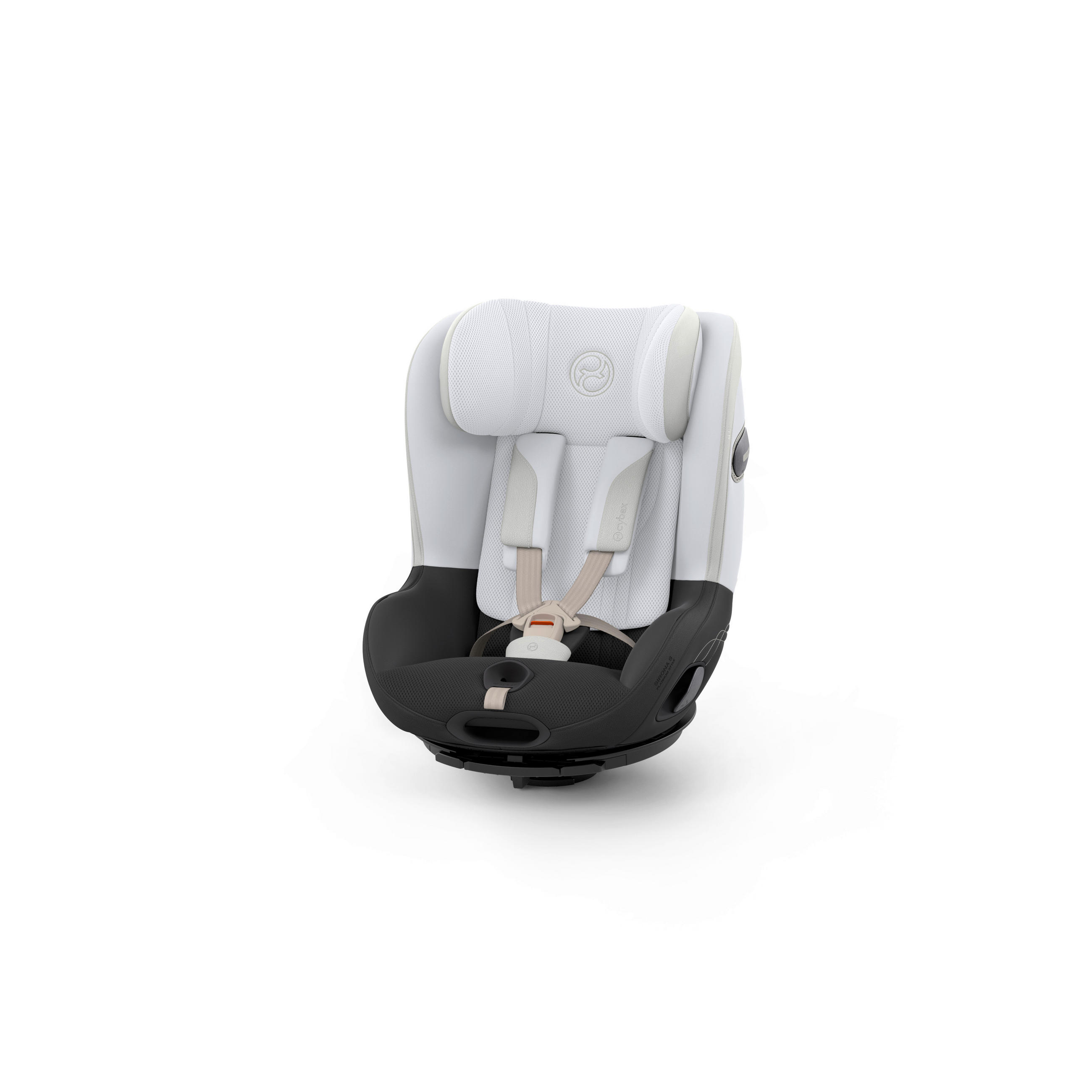 REBOARDER-KINDERSITZ Sirona S Style Misty Grey  - Hellgrau, Basics, Kunststoff/Textil (53/45,5/49,5cm) - cybex PLATINUM