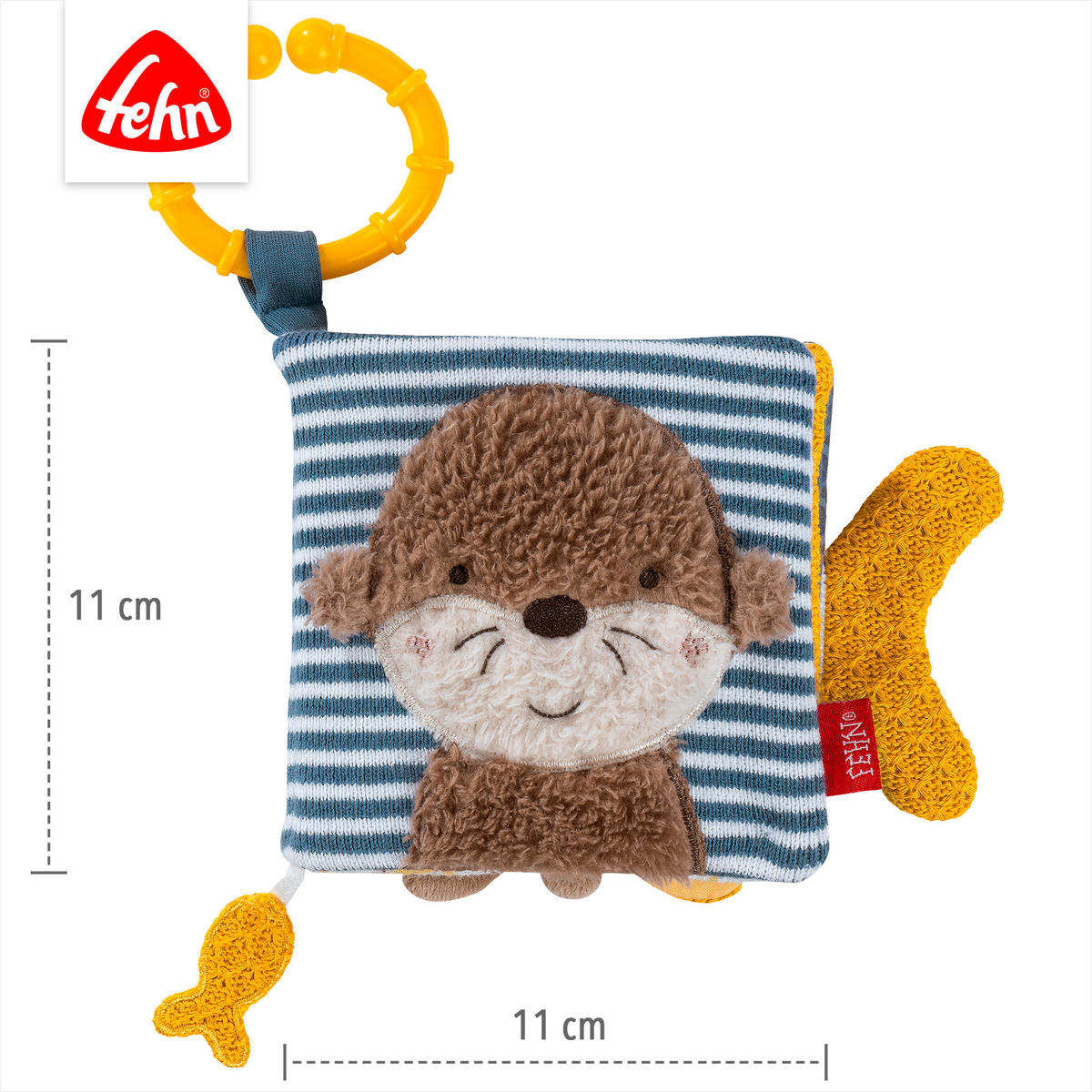 STOFFBUCH - Multicolor, Basics, Textil (11/11/4cm) - Fehn