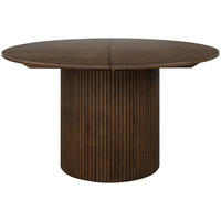 MATBORD i trä 130-180/130/75 cm   - mörkbrun, Modern, trä (130-180/130/75cm) - Niels Andersson