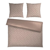WENDEBETTWÄSCHE STRIPES DK Satin 200/200 cm  - Beige, Design, Textil (200/200cm) - Dieter Knoll