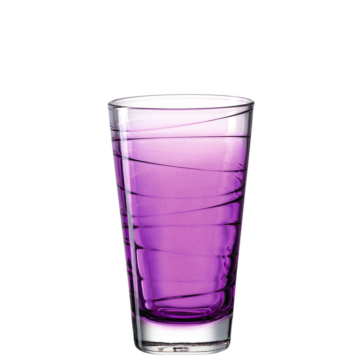 GLÄSERSET Vario 6-teilig  - Violett, Design, Glas (280ml) - Leonardo