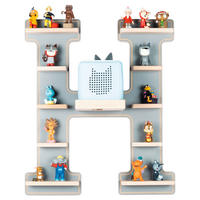 KINDERREGAL Grau  - Grau, MODERN, Holzwerkstoff (46/54/19cm) - MID.YOU
