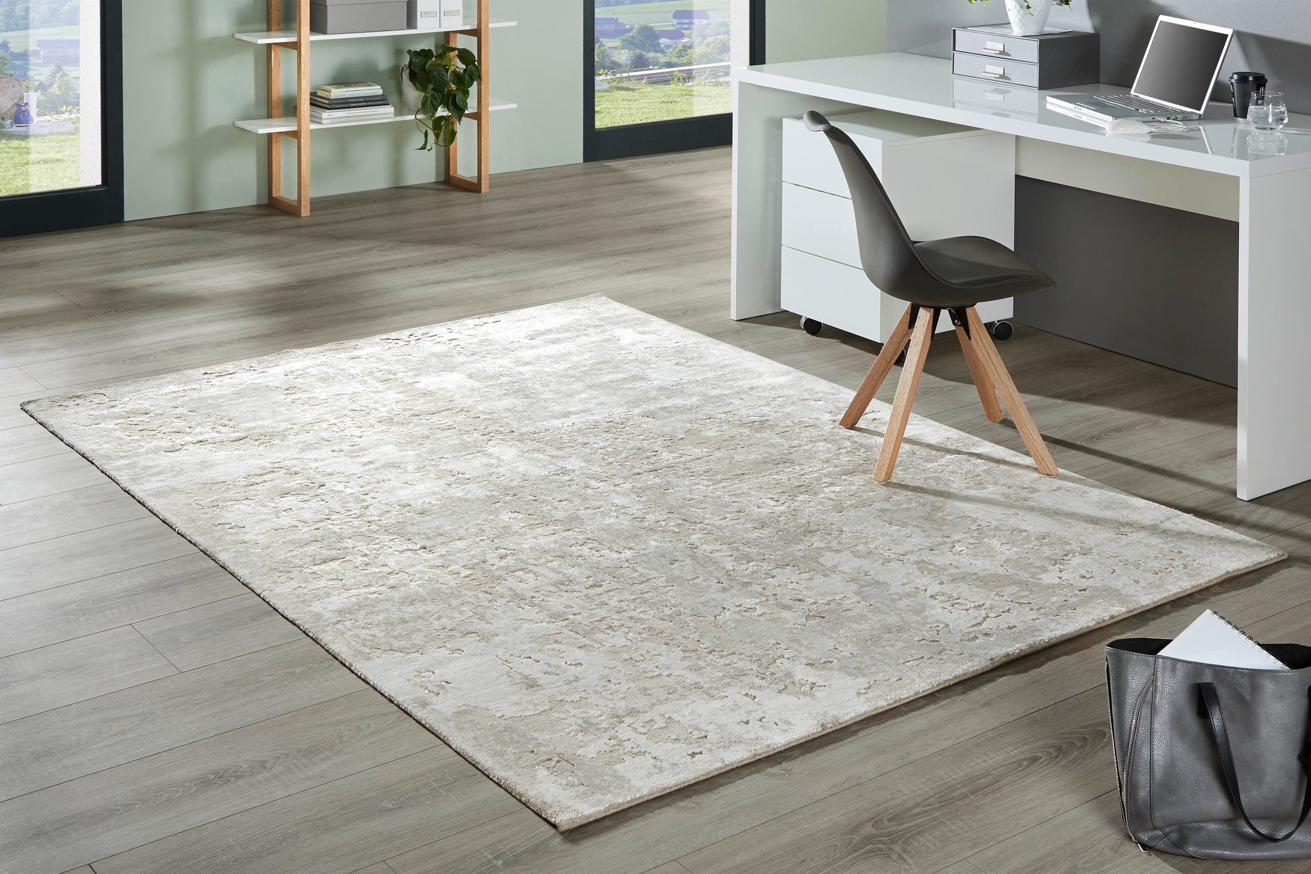 ORIENTTEPPICH 250/300 cm Celine Graphitfarben, Grau  - Graphitfarben/Grau, Design, Textil (250/300cm) - Cazaris