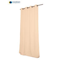 VERDUNKELUNGSVORHANG - Creme, Design, Textil (145/260cm)