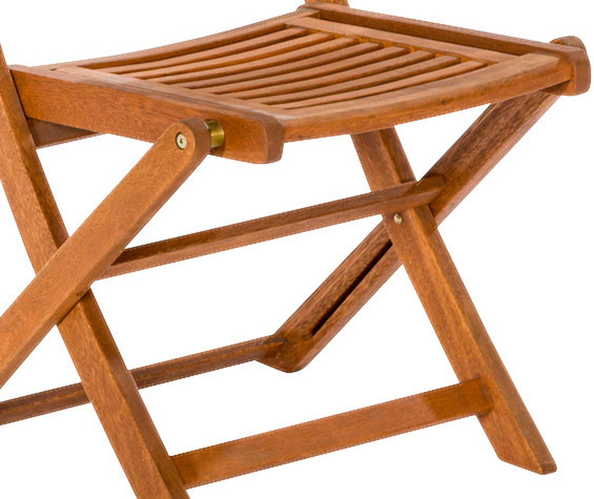 GARTENSTUHL-SET Holz Naturfarben  - Naturfarben, Basics, Holz (49/93/57cm) - Gardenson