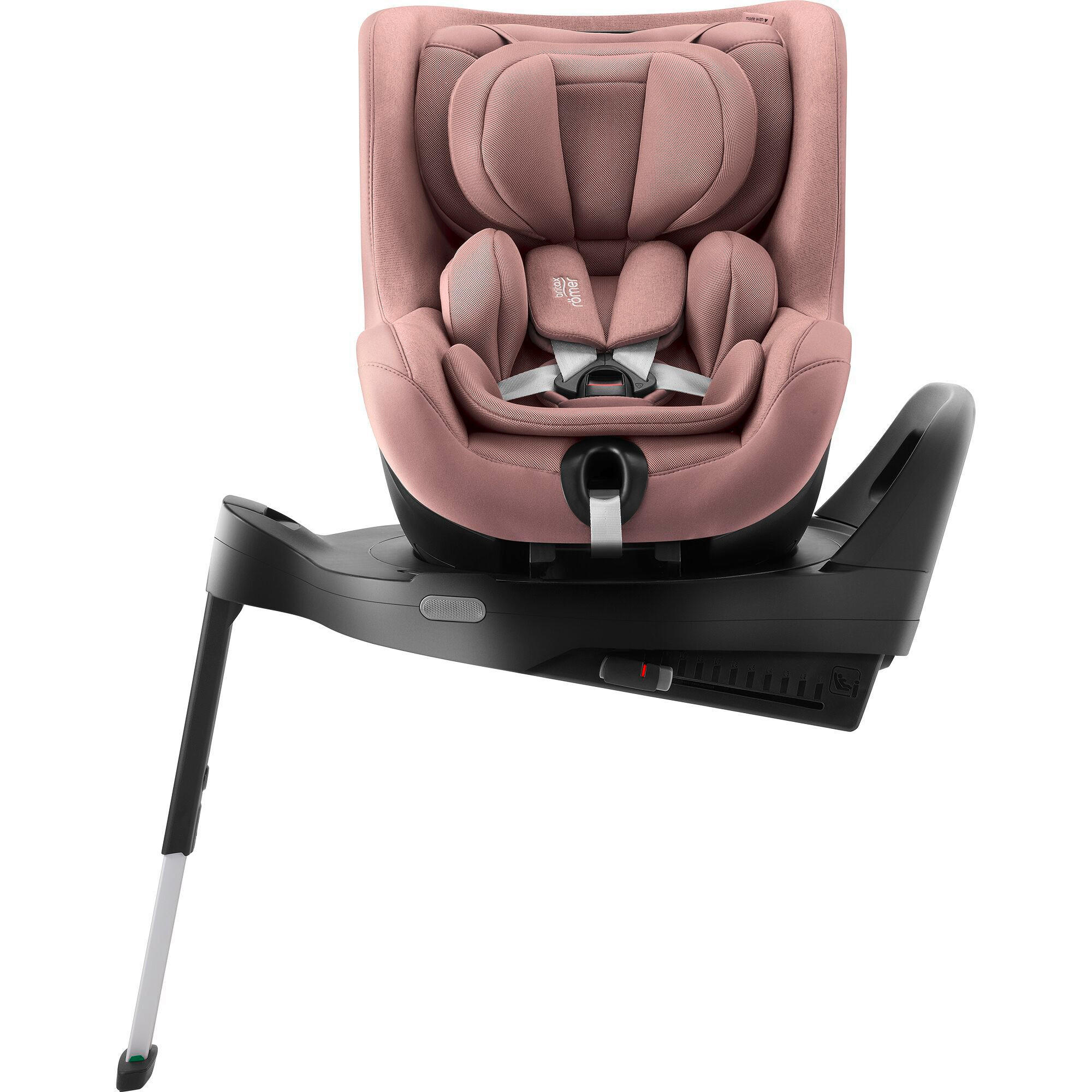 REBOARDER-KINDERSITZ DUALFIX PRO  - Altrosa, Basics, Kunststoff/Textil (44/48/74cm) - Britax Römer