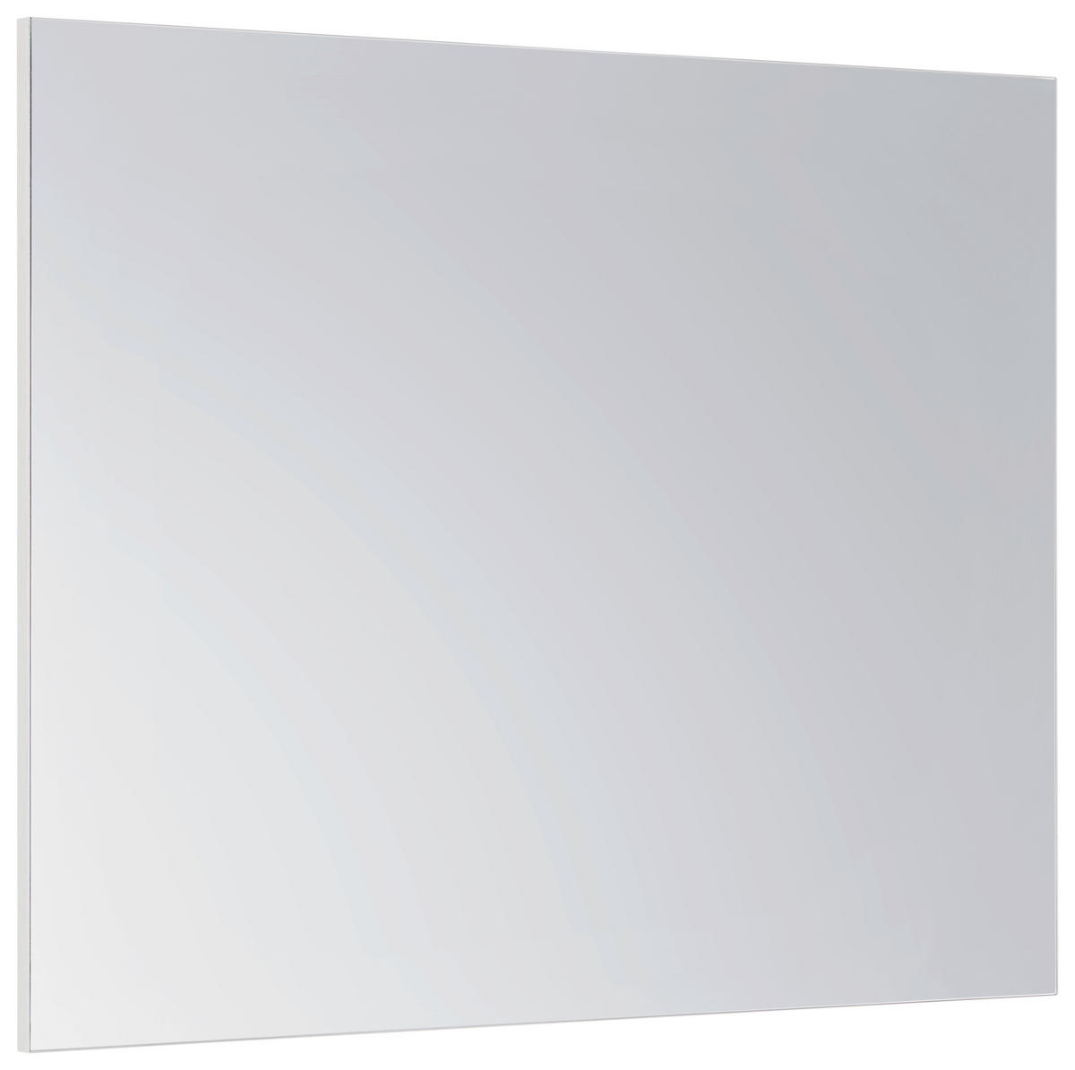 WANDSPIEGEL 80/65/2 cm    in rechteckig  - Weiß, Design, Glas/Holzwerkstoff (80/65/2cm) - Voleo