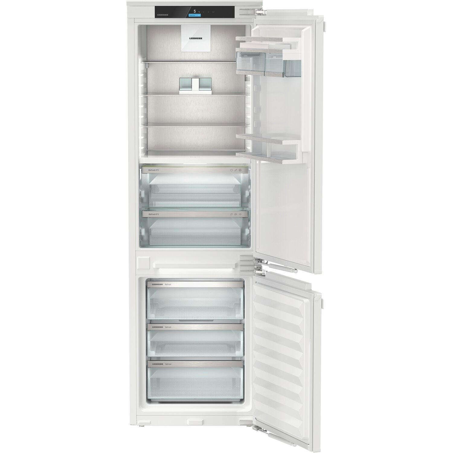 KÜHL-GEFRIER-KOMBINATION ICNSE5103  - Basics, Kunststoff/Metall (56-57/177-179/55cm) - Liebherr