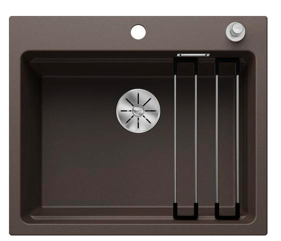 SPÜLE 524538  - Braun, Basics, Stein (60/22/51cm) - Blanco