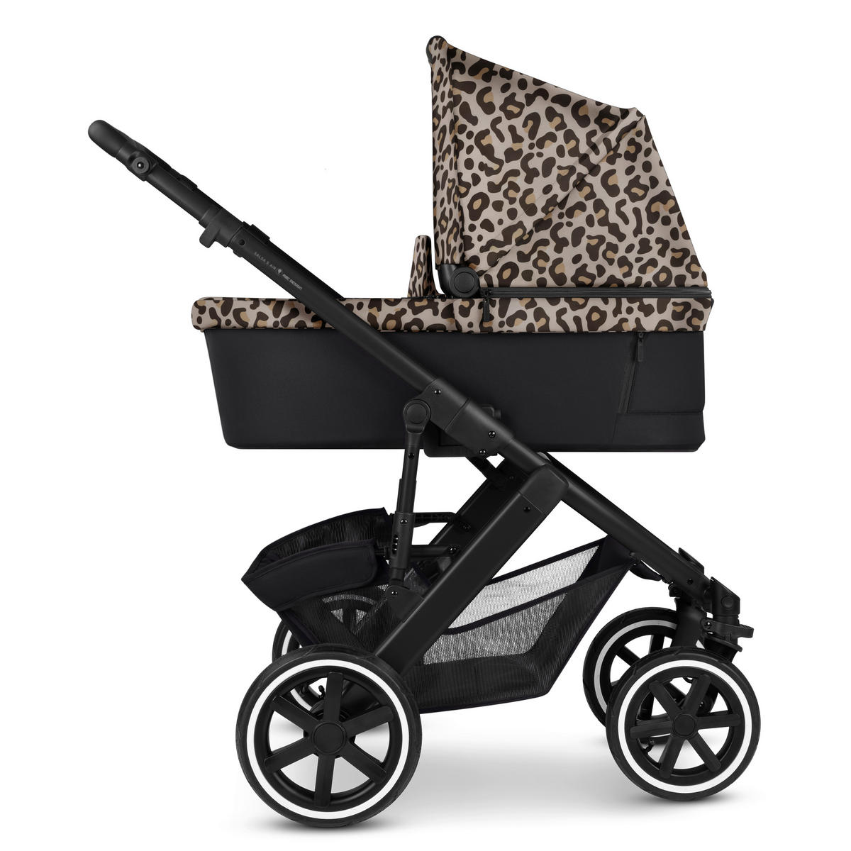 KINDERWAGEN Salsa 5 Air  - Multicolor/Schwarz, Basics, Textil/Metall (63/118/95.5cm) - ABC Design