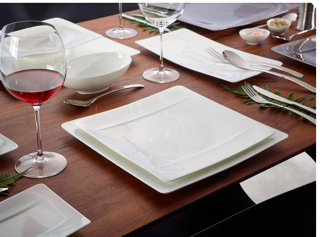 SPEISETELLER Weiß Modern Grace  - Weiß, Basics, Keramik (27/27cm) - Villeroy & Boch