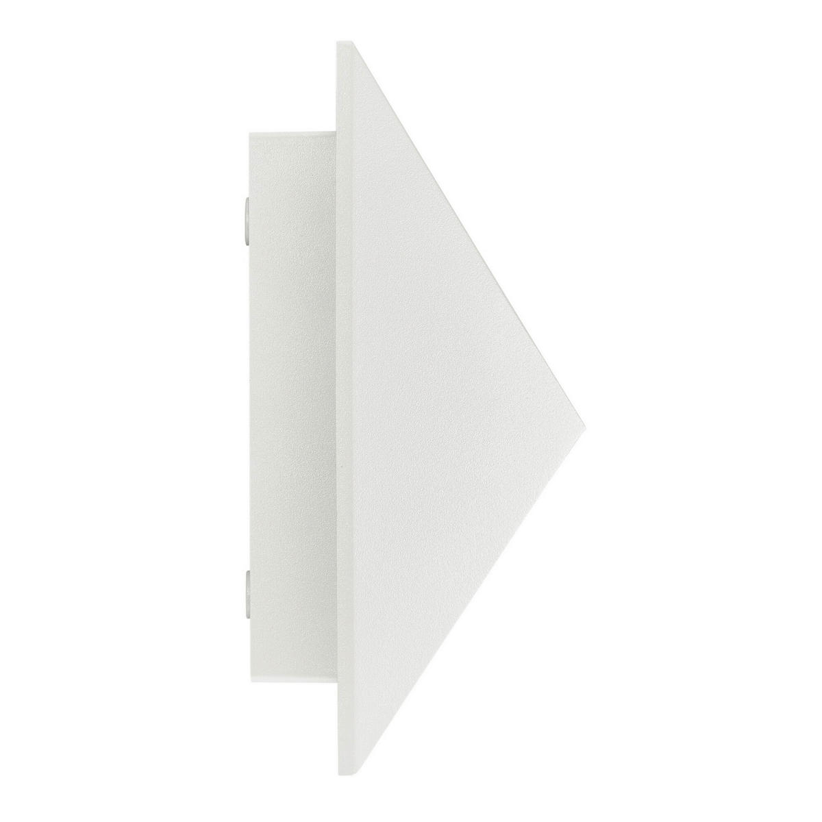 AUSSENWANDLEUCHTE Pontio 19/9/27 cm  - Weiß, Design, Metall (19/9/27cm) - Nordlux
