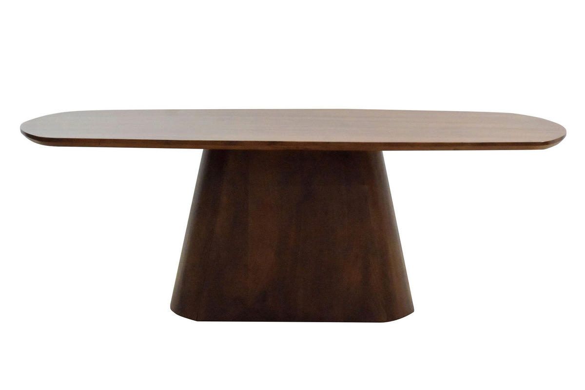 STOL ZA BLAGOVAONICU  boje oraha  drvo      - boje oraha, Moderno, drvo (220/110/76cm) - MID.YOU