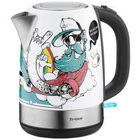 WASSERKOCHER 1.7 l  - Weiss, Konventionell, Metall (21,7/15/22cm) - Trisa Electronics