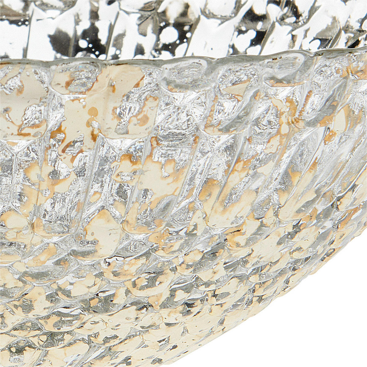 SCHALE 20 cm   - Silberfarben, Basics, Glas (20cm) - Ambia Home