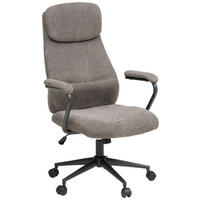 DREHSTUHL Webstoff Schwarz, Taupe  - Taupe/Schwarz, MODERN, Kunststoff/Textil (60/108-116/67cm) - MID.YOU