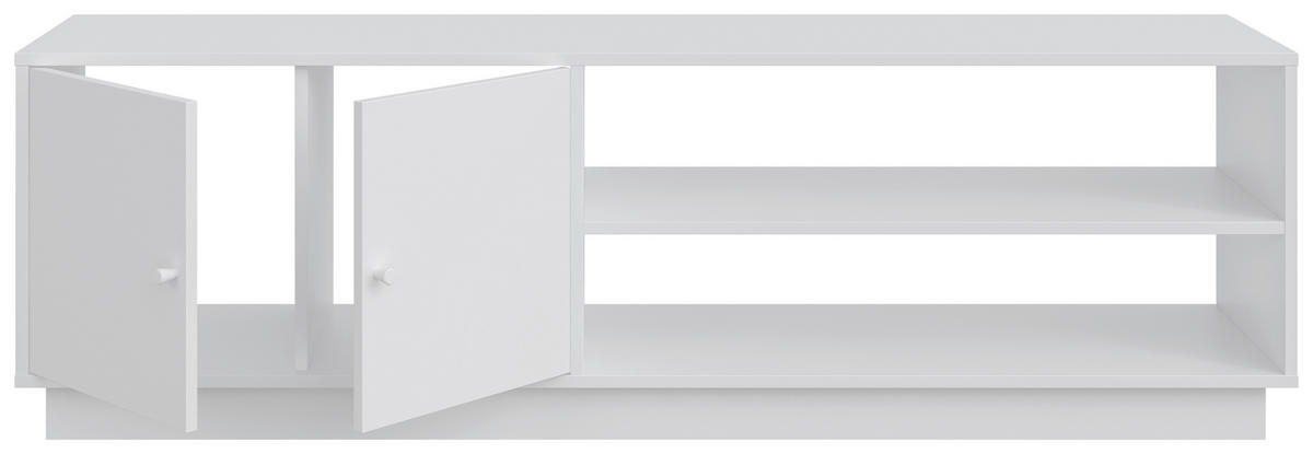 TV-ELEMENT 161/50/33,5 cm  - Weiß, Basics, Holzwerkstoff/Kunststoff (161/50/33,5cm) - Boxxx