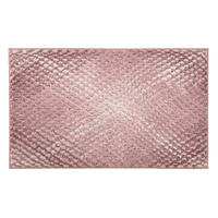 FÜRDŐSZOBASZŐNYEG   rózsaszín   - rózsaszín, Konventionell, műanyag/textil (100/60/2,4cm) - Kleine Wolke