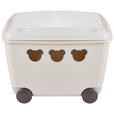 SPIELZEUGBOX 53,4/39,8/37 cm  - Beige, Basics, Kunststoff (53,4/39,8/37cm) - My Baby Lou