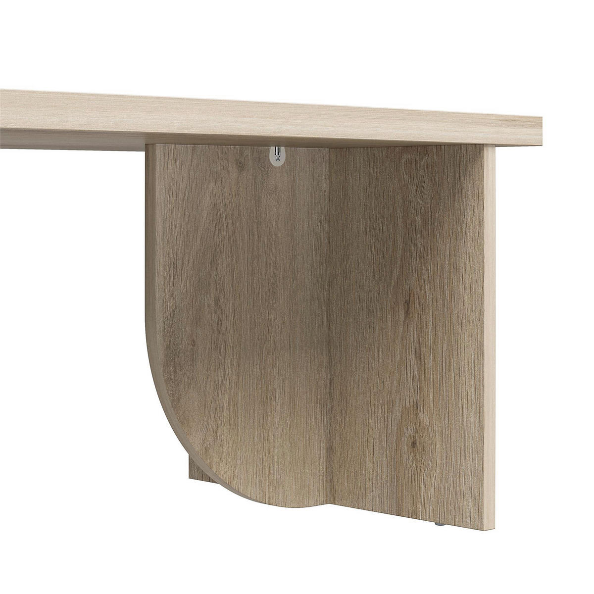 COUCHTISCH in Holzwerkstoff 106/43/48 cm  - Eichefarben, Design, Holzwerkstoff (106/43/48cm) - MID.YOU