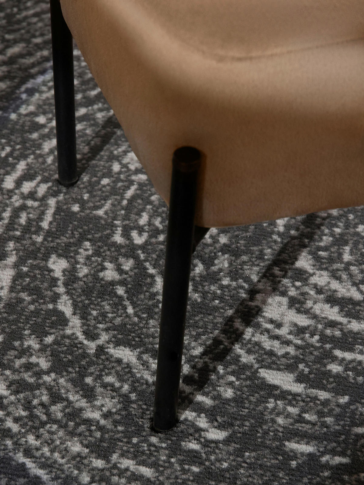 WEBTEPPICH 120 cm Gloria Grau  - Grau, Design, Kunststoff/Textil (120cm)