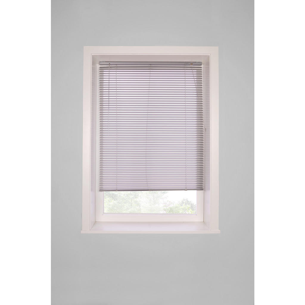 Jalousie Eva Ca. 140x170 Cm Aluminium Silber Schnurzug