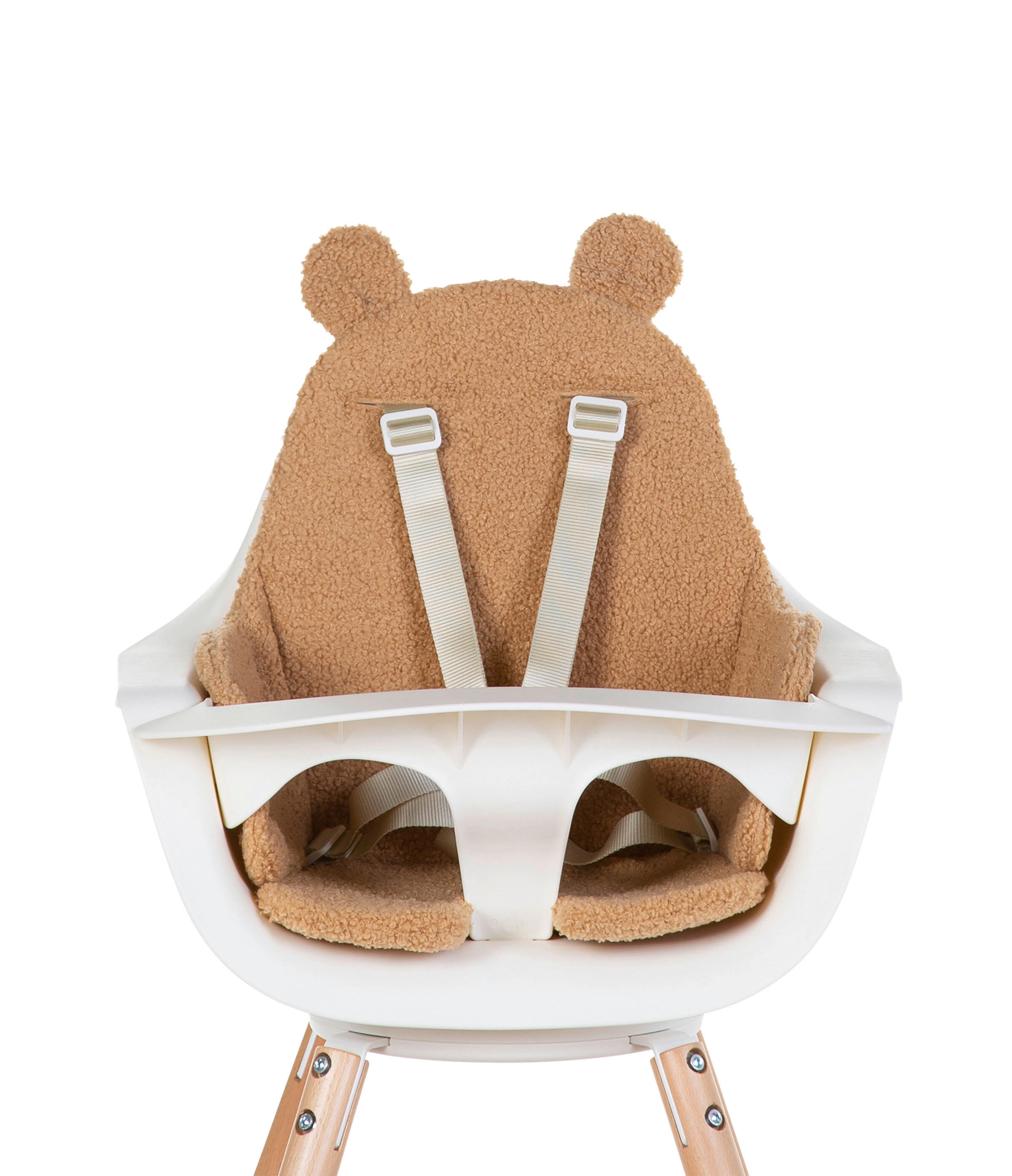 HOCHSTUHLEINLAGE Evolu Teddy Braun  - Braun, Basics, Textil (65/2,5/58cm) - Childhome