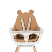 HOCHSTUHLEINLAGE Evolu Teddy Braun  - Braun, Basics, Textil (65/2,5/58cm) - Childhome
