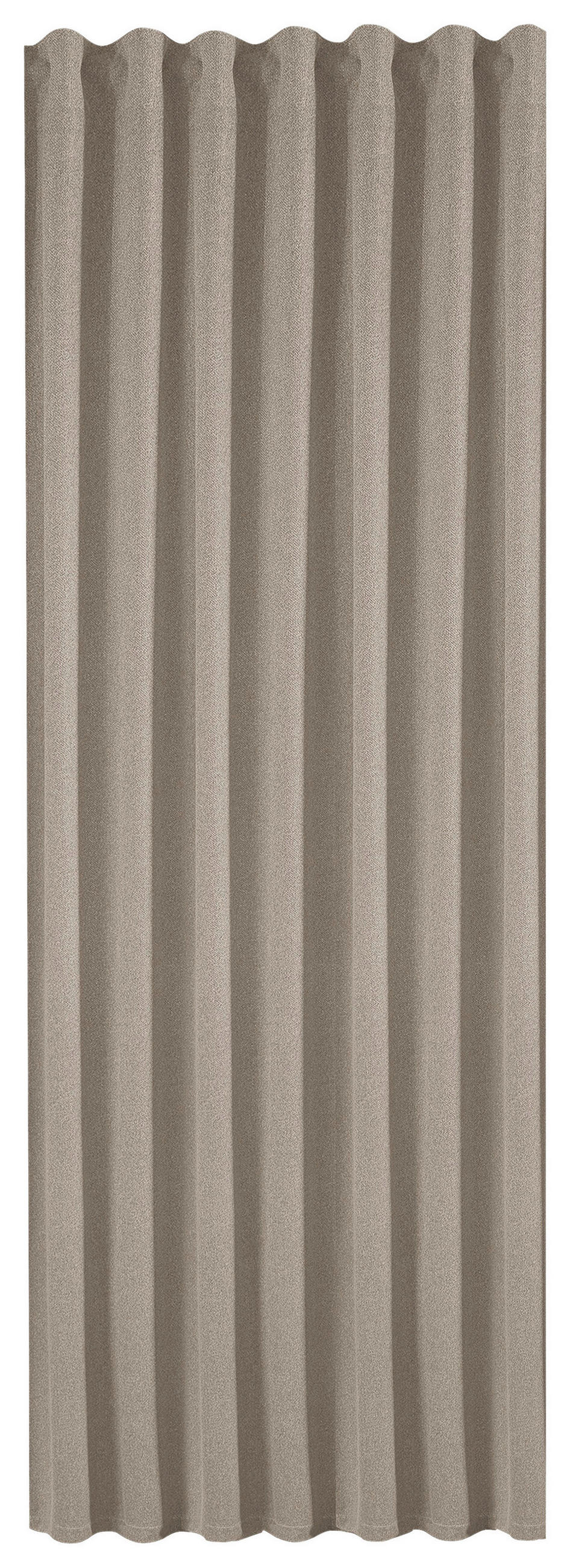 ZATEMŇOVACÍ ZÁVĚS, black-out (nepropouští světlo), 140/260 cm - šedá, Basics, textil (140/260cm) - Esposa