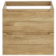 WASCHBECKENUNTERSCHRANK 60/54/46 cm  - Eichefarben, KONVENTIONELL, Holz/Holzwerkstoff (60/54/46cm) - Linea Natura
