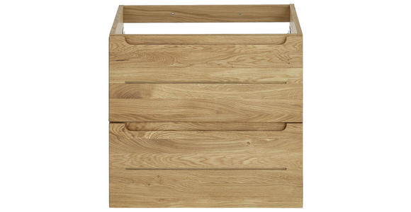 WASCHBECKENUNTERSCHRANK 60/54/46 cm  - Eichefarben, KONVENTIONELL, Holz/Holzwerkstoff (60/54/46cm) - Linea Natura