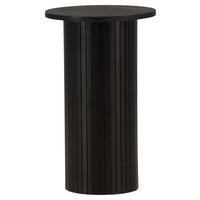 SIDOBORD i trämaterial 40/40/65 cm  - svart, Design, trämaterial (40/40/65cm) - Livetastic