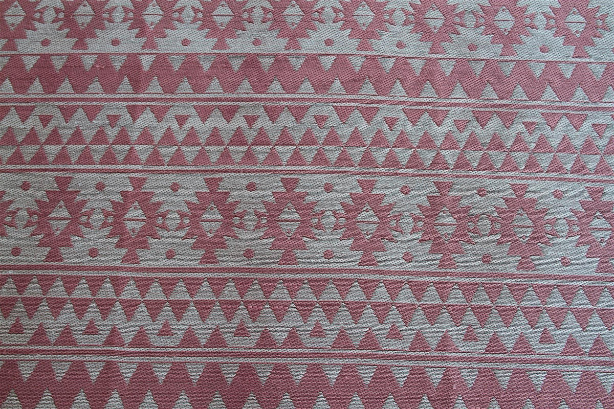 FLACHWEBETEPPICH 160/230 cm Pink  - Pink, Design, Textil (160/230cm) - Novel